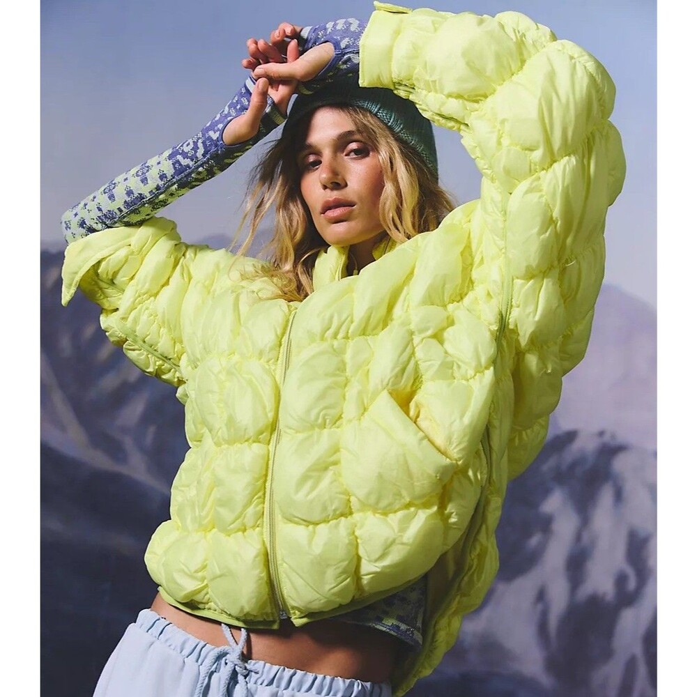 FP Movement Free People Pippa Jacket Quilted Boho size Large